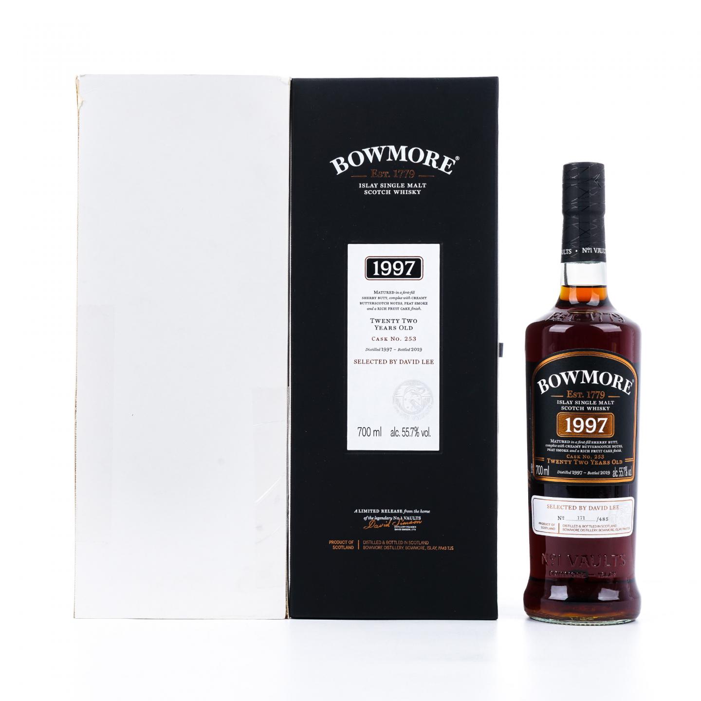 Bowmore 波摩 22年 1997-2019 雪莉单桶#253 行货