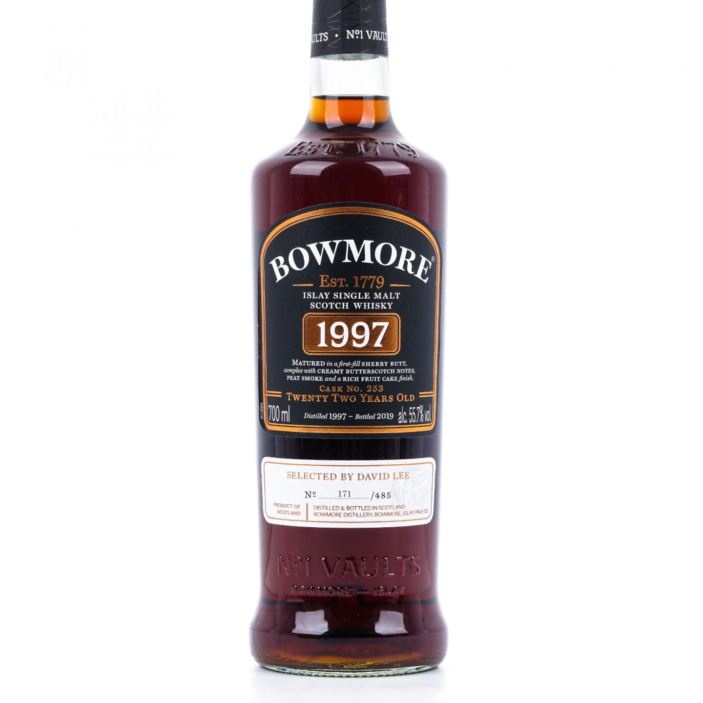 Bowmore 波摩 22年 1997-2019 雪莉单桶#253 行货