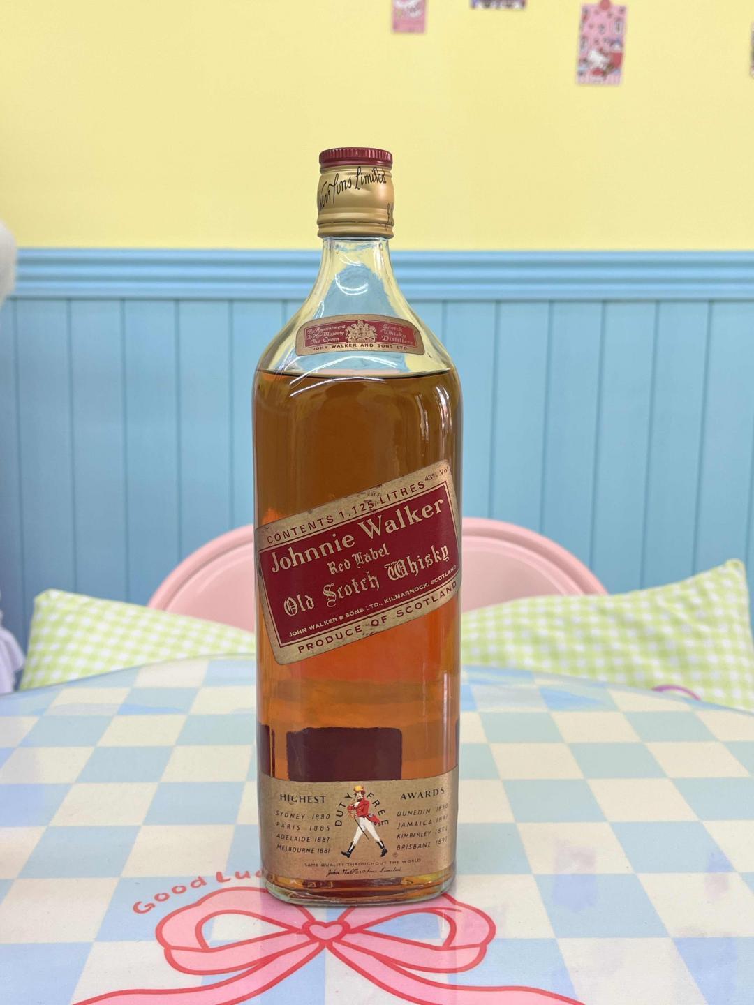 80年代 Johnnie Walker 红牌