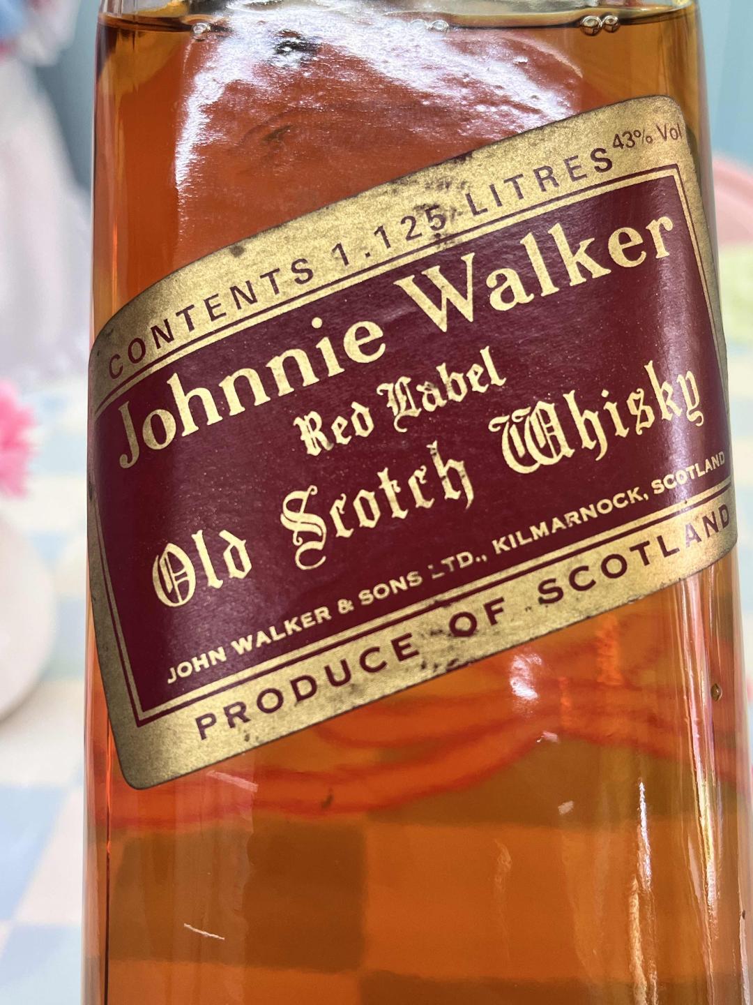 80年代 Johnnie Walker 红牌