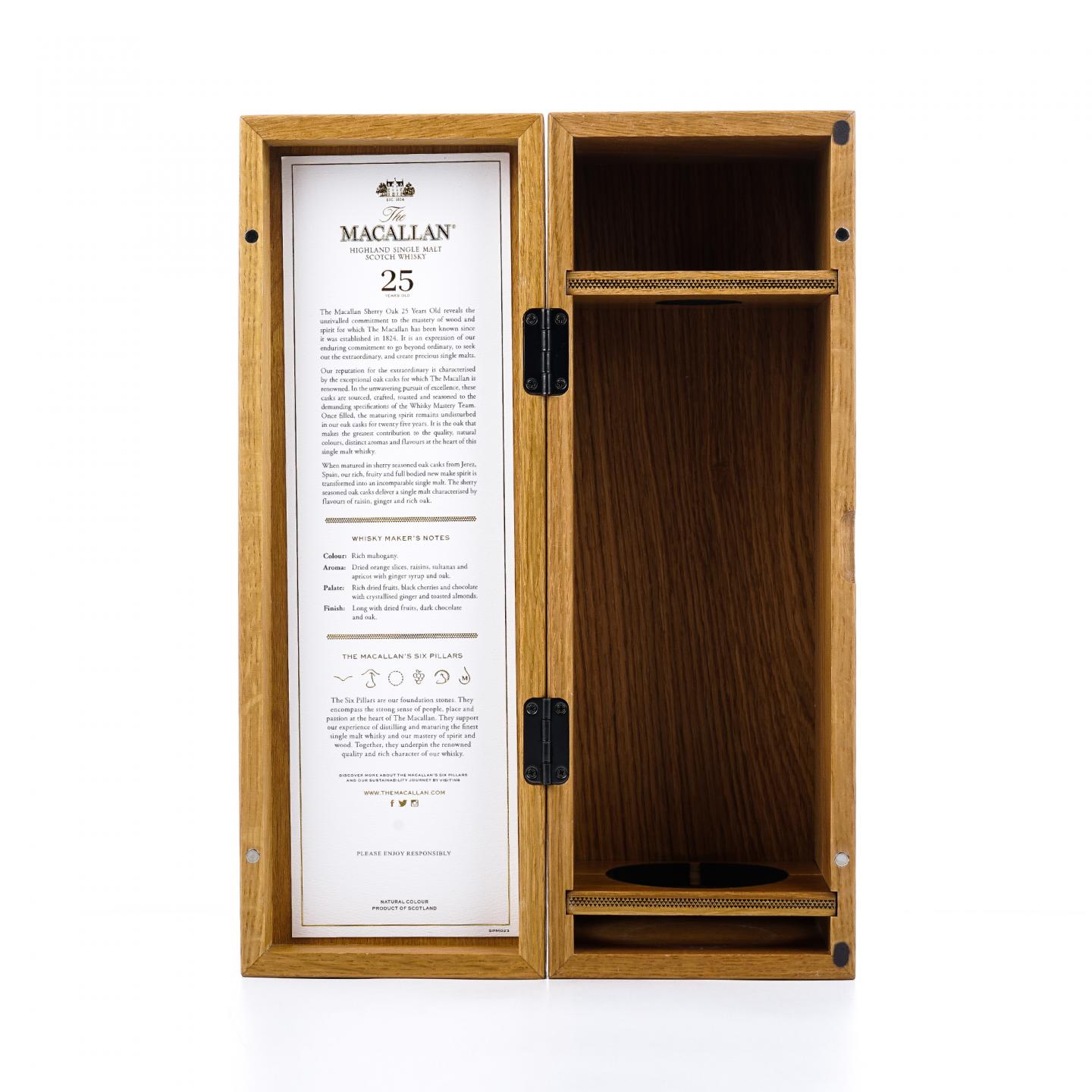 【附X光图】Macallan 麦卡伦 25年 2023 黑腰带 行货 700ml