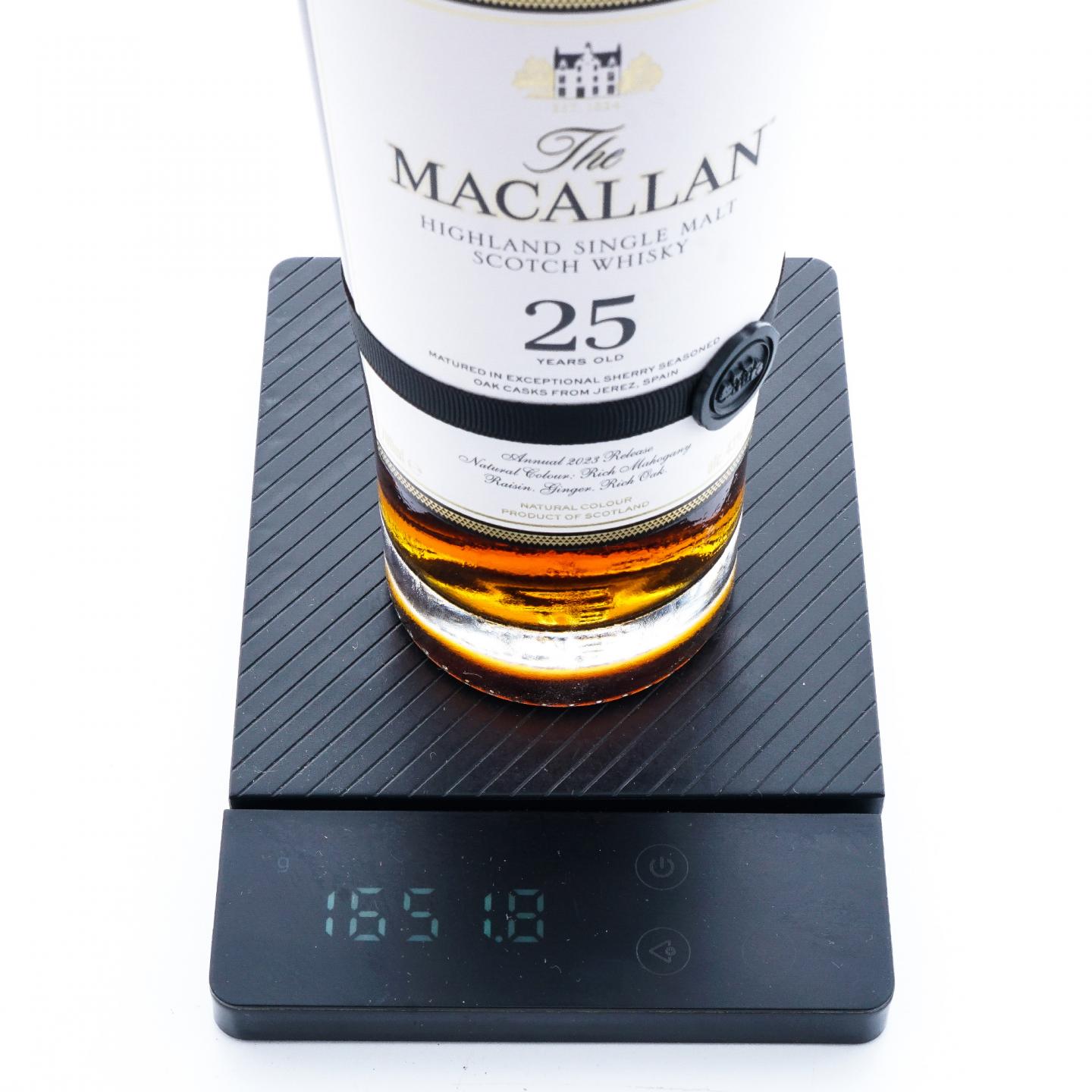 【附X光图】Macallan 麦卡伦 25年 2023 黑腰带 行货 700ml