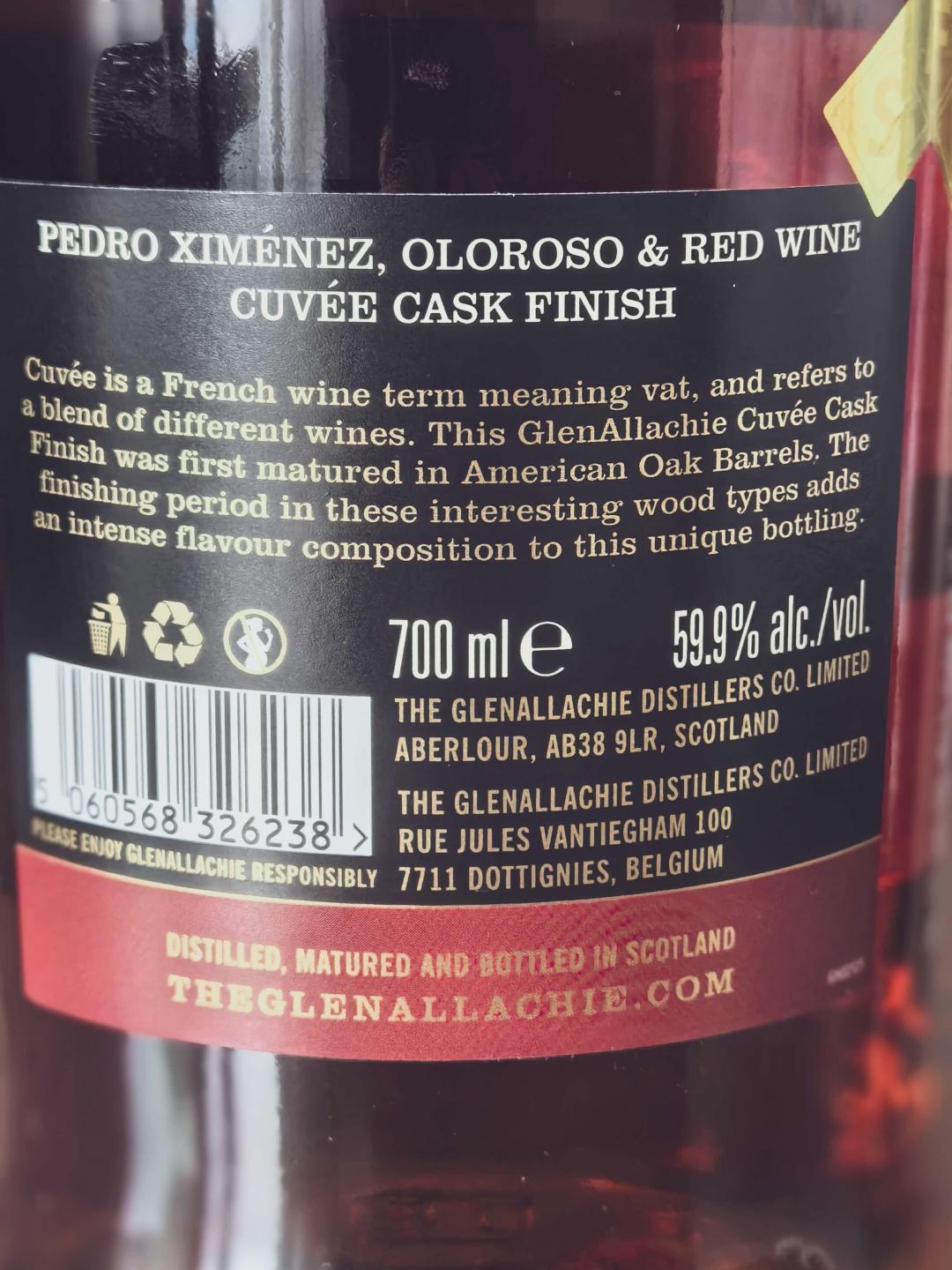 格兰纳里奇10年Cuvee Cask桶强 包邮