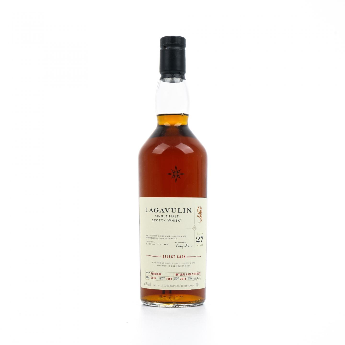 Lagavulin 乐加维林 27年 1991-2018 星星标 COD 51.8%Vol.