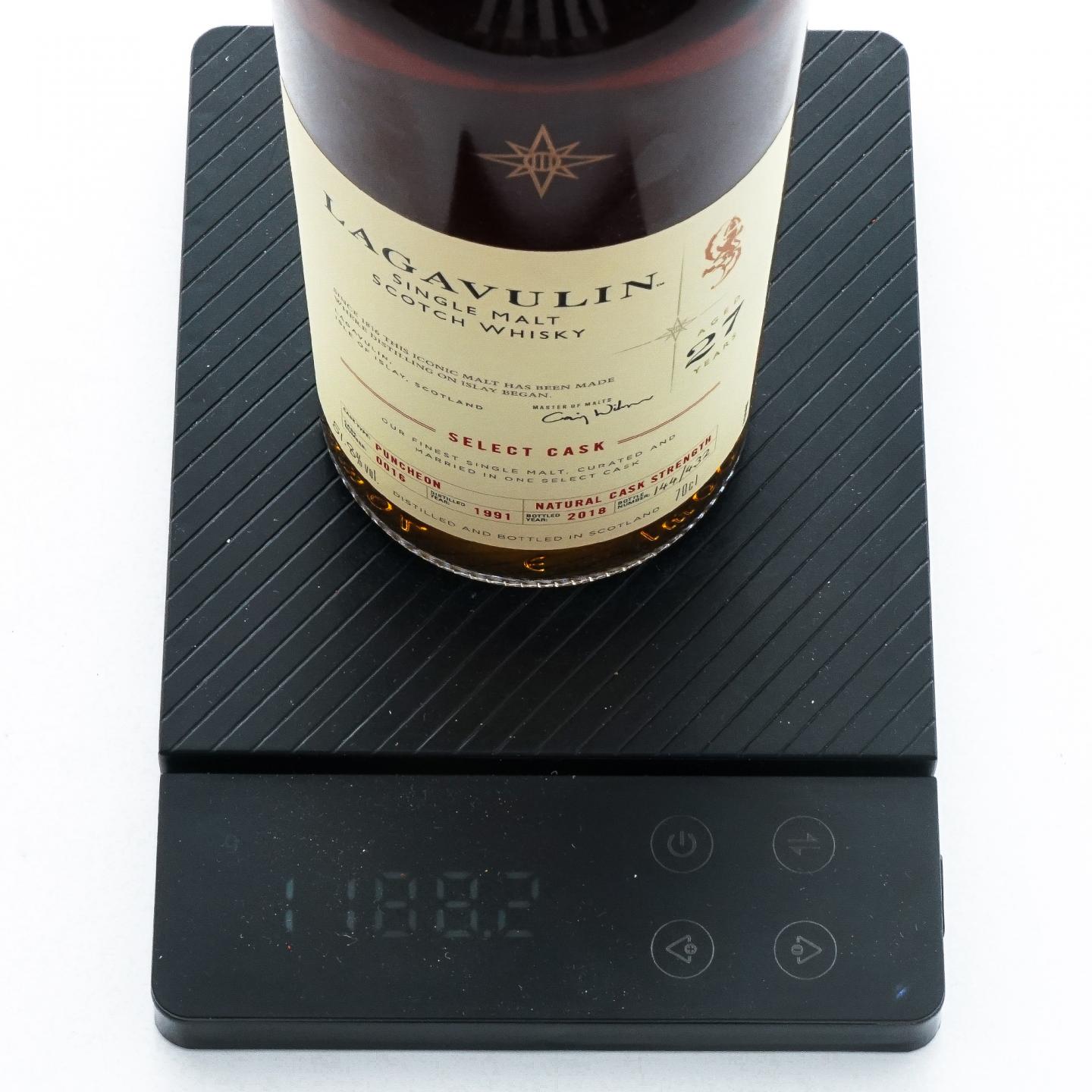 Lagavulin 乐加维林 27年 1991-2018 星星标 COD 51.8%Vol.