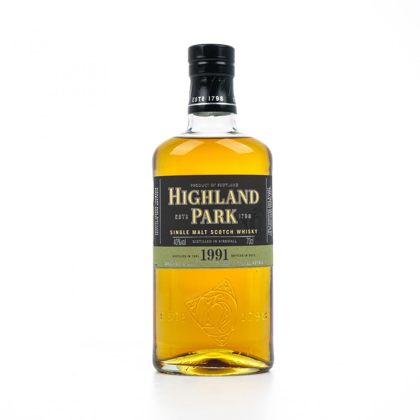 Highland Park 高原骑士 1991-2012 Travel Retail