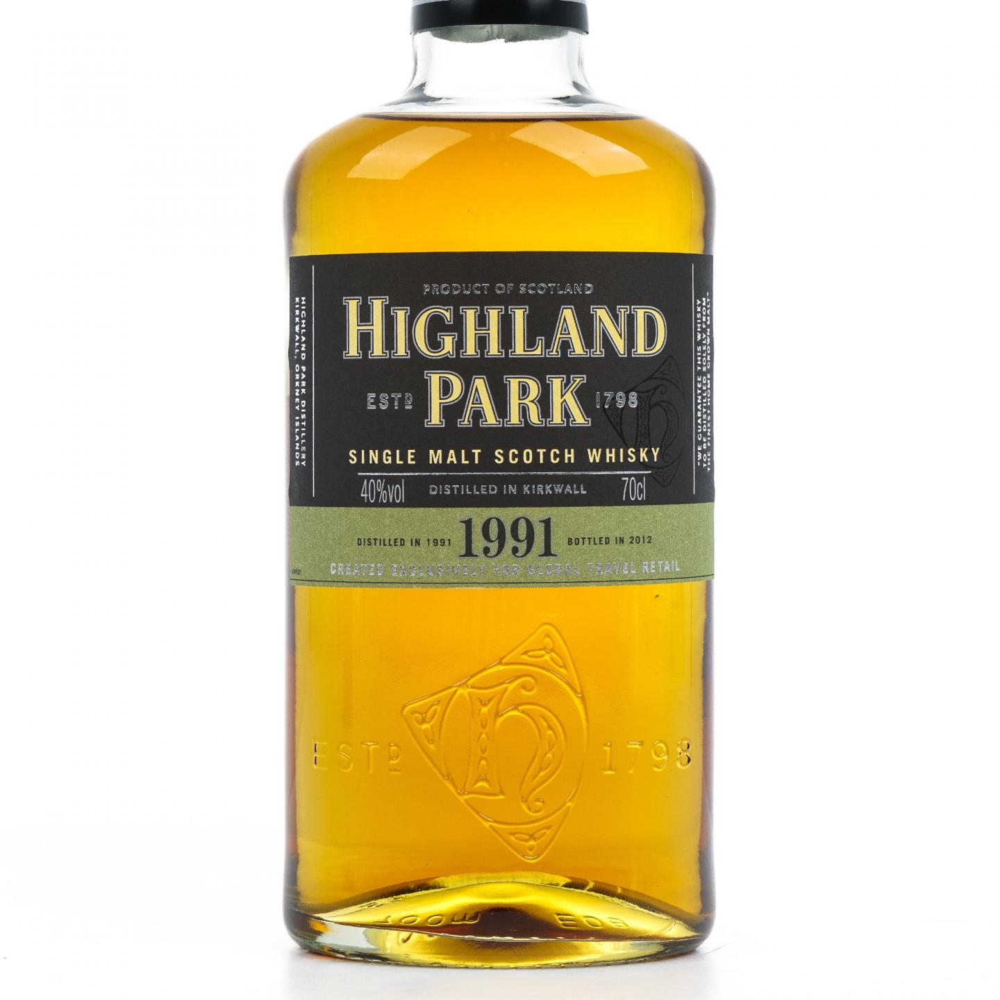 Highland Park 高原骑士 1991-2012 Travel Retail
