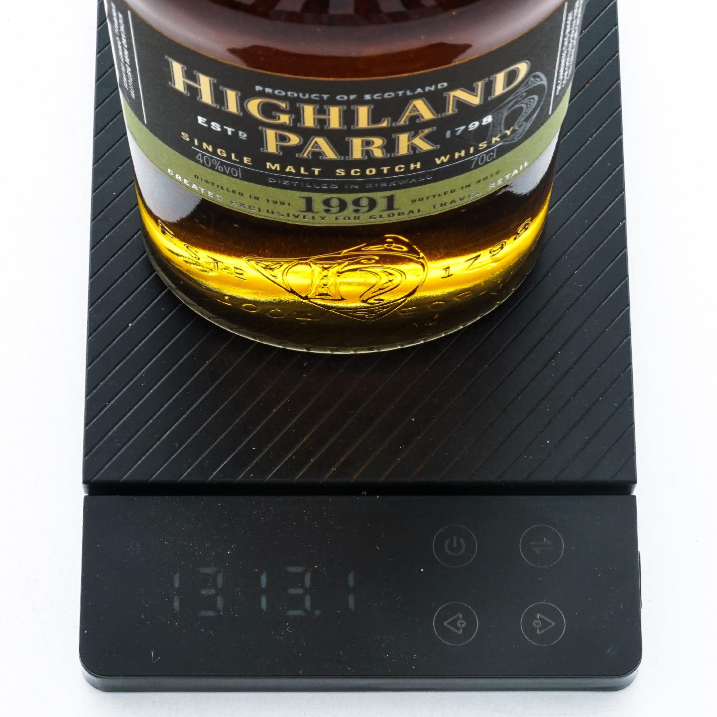 Highland Park 高原骑士 1991-2012 Travel Retail