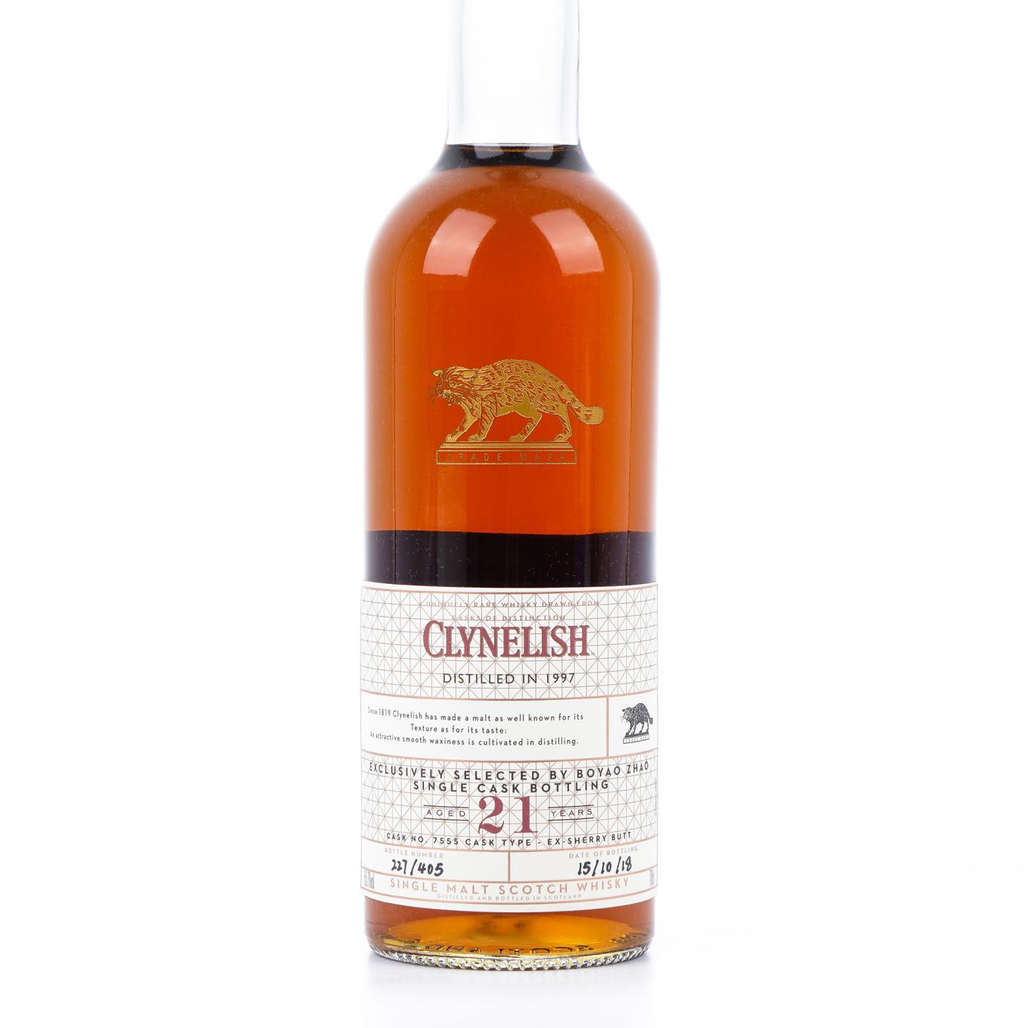 Clynelish 克里尼利基 21年 1997-2018 赵波尧选桶
