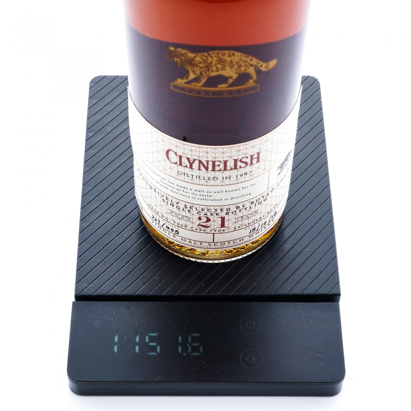 Clynelish 克里尼利基 21年 1997-2018 赵波尧选桶