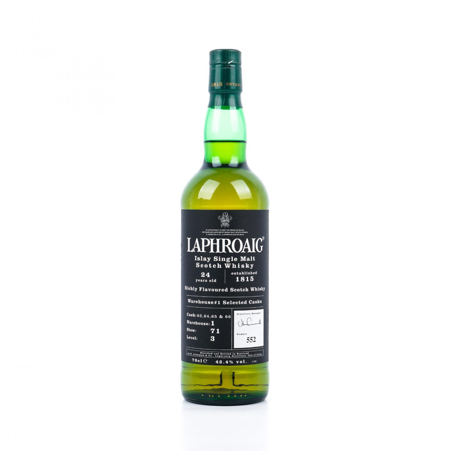 Laphroaig 拉弗格 24年 Warehouse #1