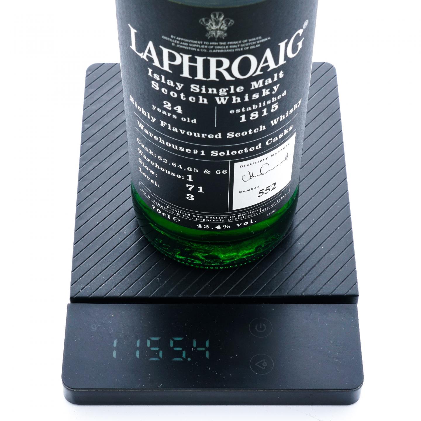 Laphroaig 拉弗格 24年 Warehouse #1