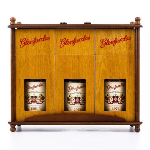 Glenfarclas 格兰花格 1979/1991/2003 单桶 3瓶组