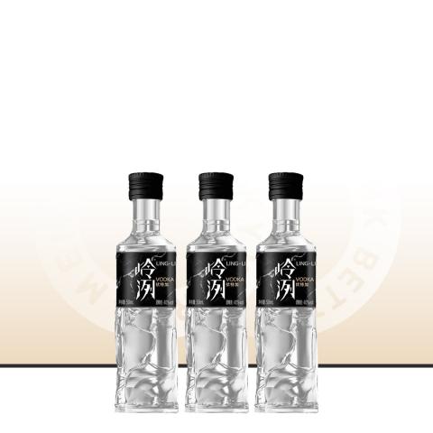 【50ml * 3瓶】LingLie 岭冽伏特加