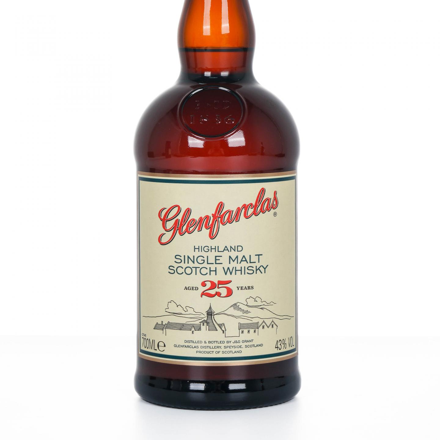 Glenfarclas 格兰花格 25年 圆筒 700ML