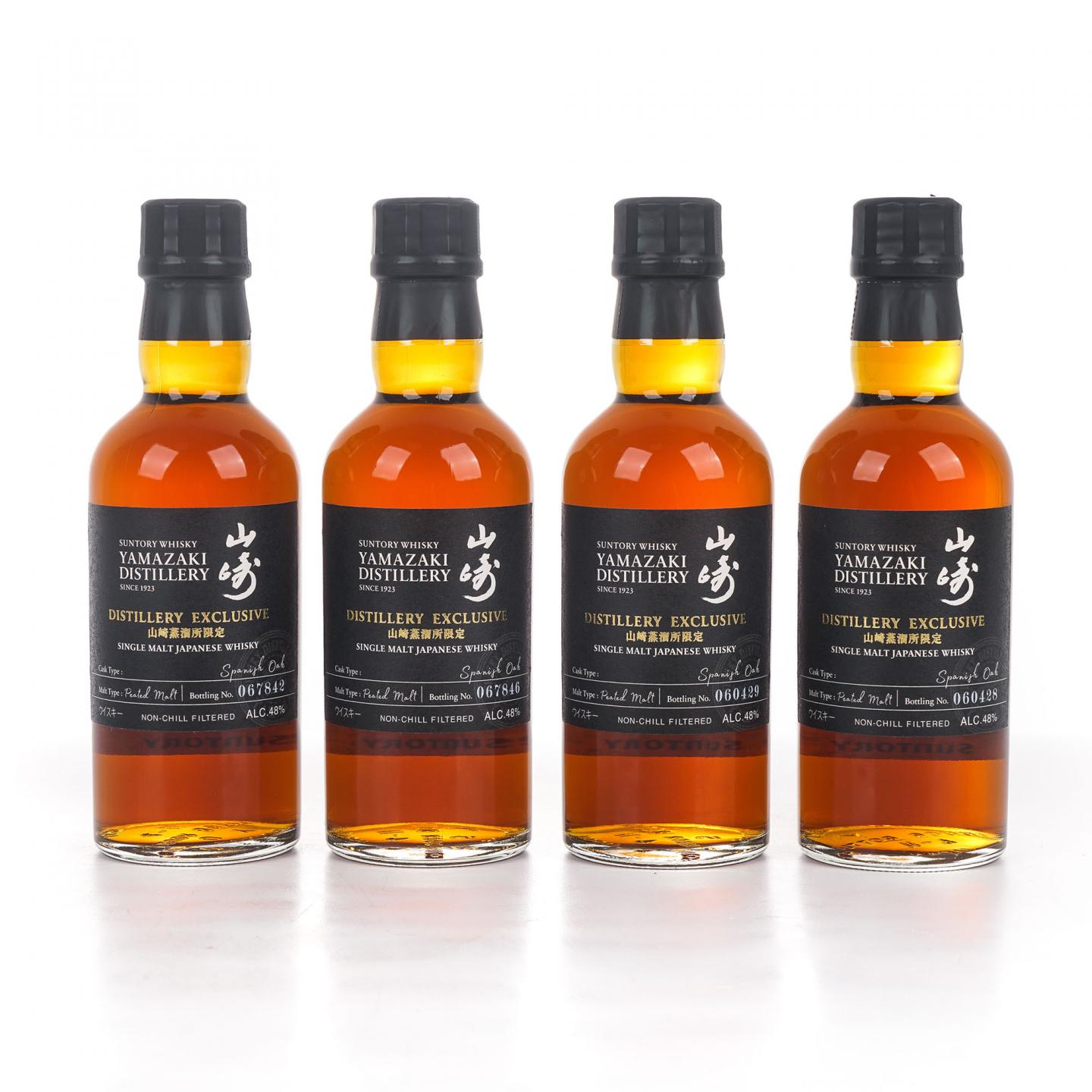 【中样】山崎蒸馏所限定 Peated Malt 180ml 4支组