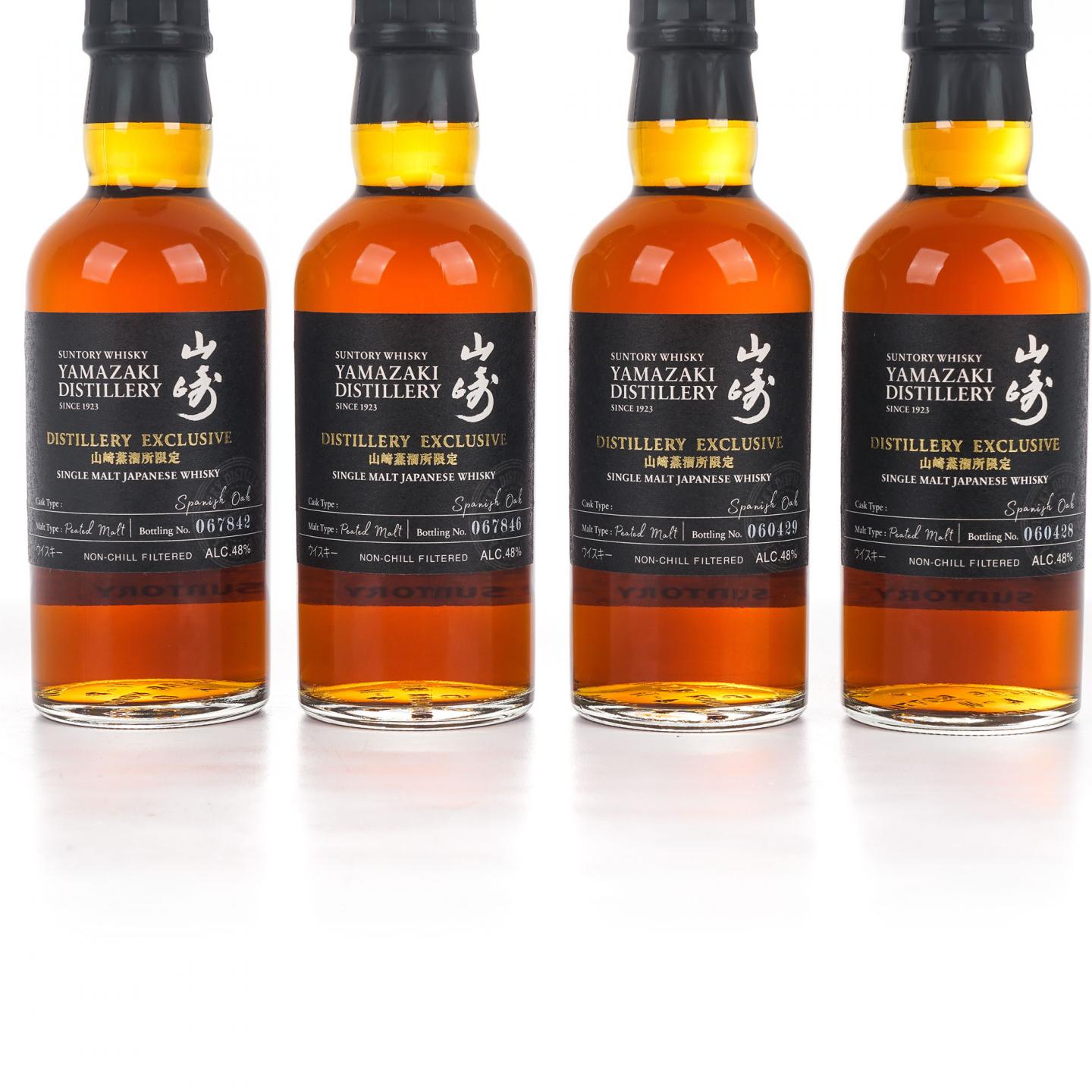 【中样】山崎蒸馏所限定 Peated Malt 180ml 4支组