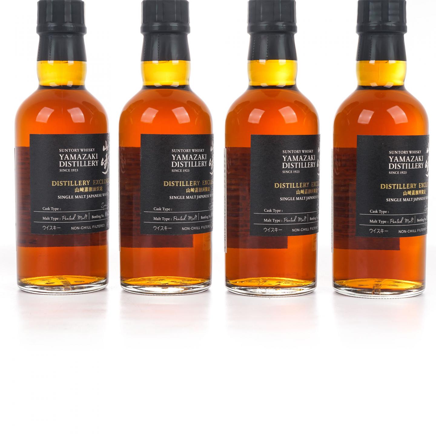 【中样】山崎蒸馏所限定 Peated Malt 180ml 4支组