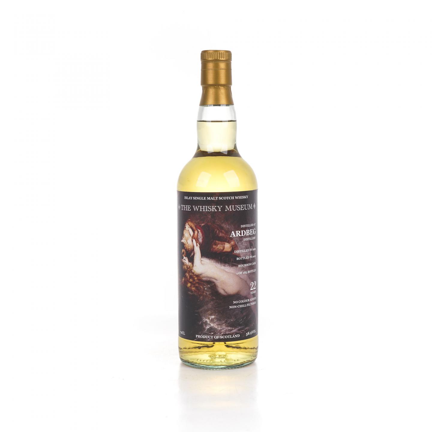 Ardbeg 阿贝 22年 1999-2021 波本桶 The Whisky Museum