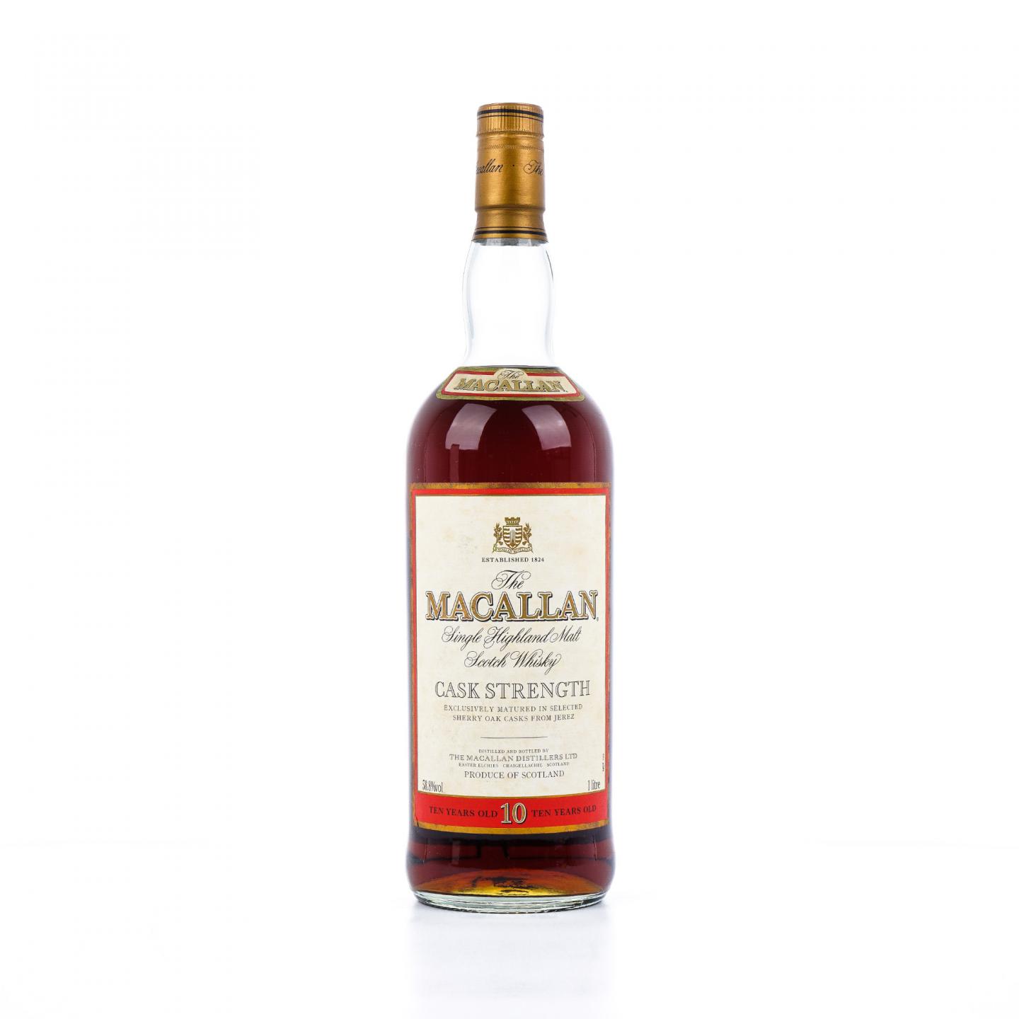 Macallan 麦卡伦 10年 桶强 1000ml 58.8%