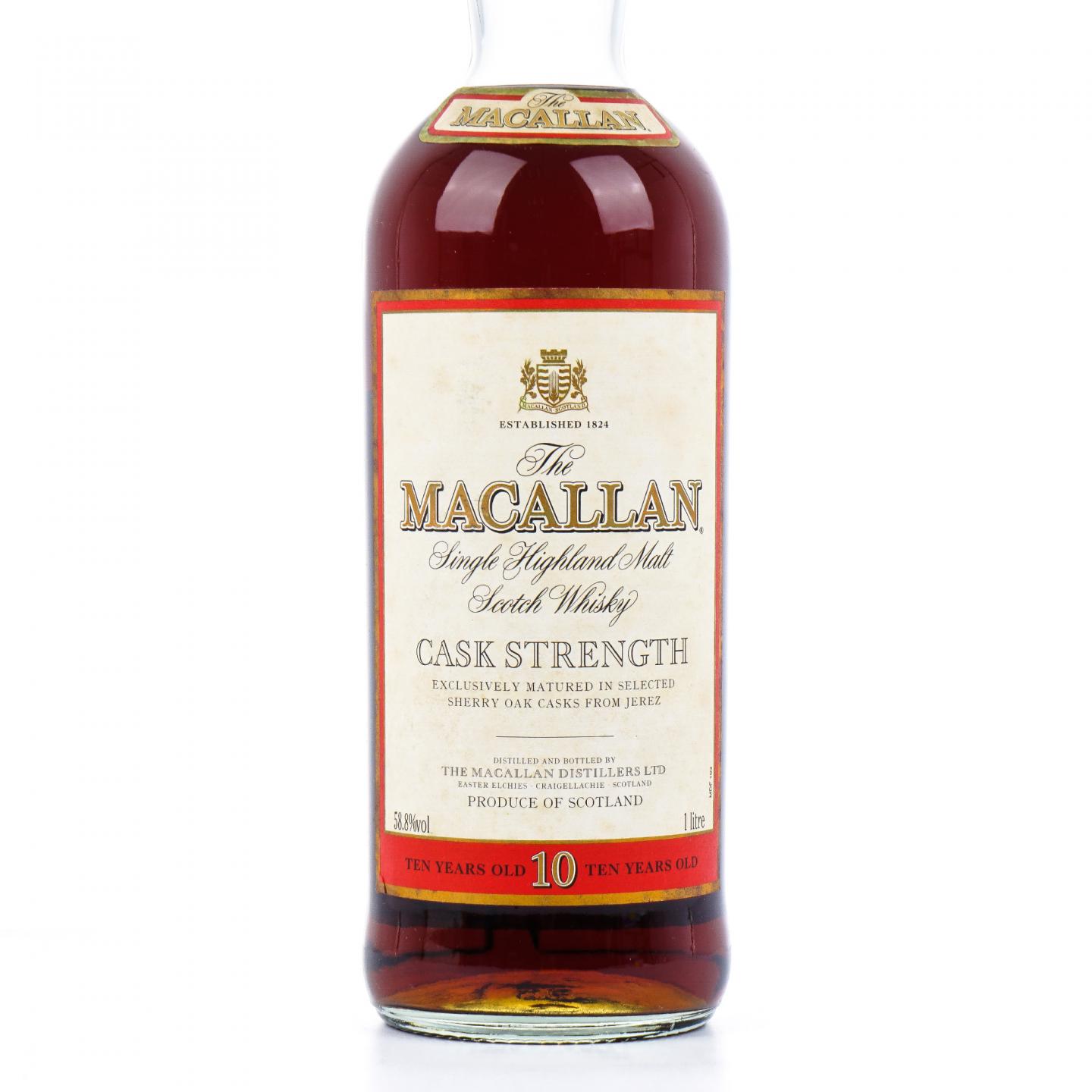 Macallan 麦卡伦 10年 桶强 1000ml 58.8%