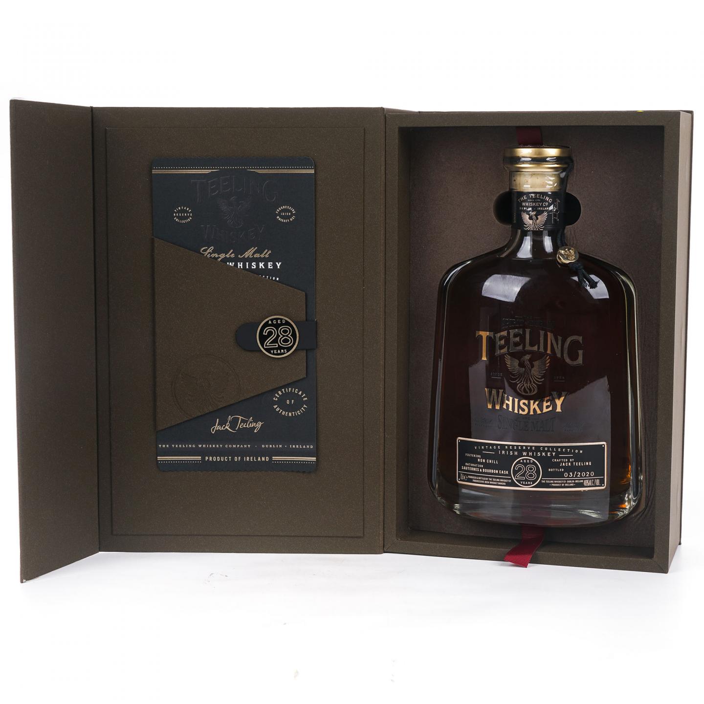 Teeling 帝霖 28年 2020 Vintage Reserve Collection