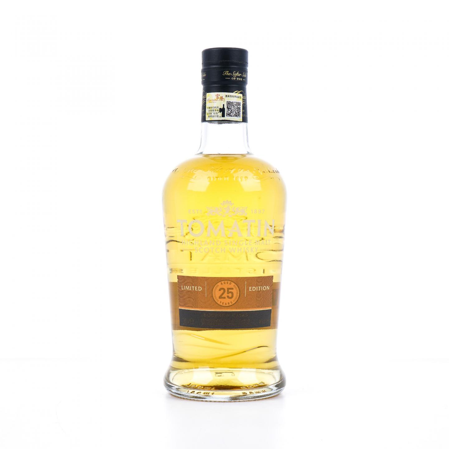 Tomatin 汤马丁 25年 2020 波本桶