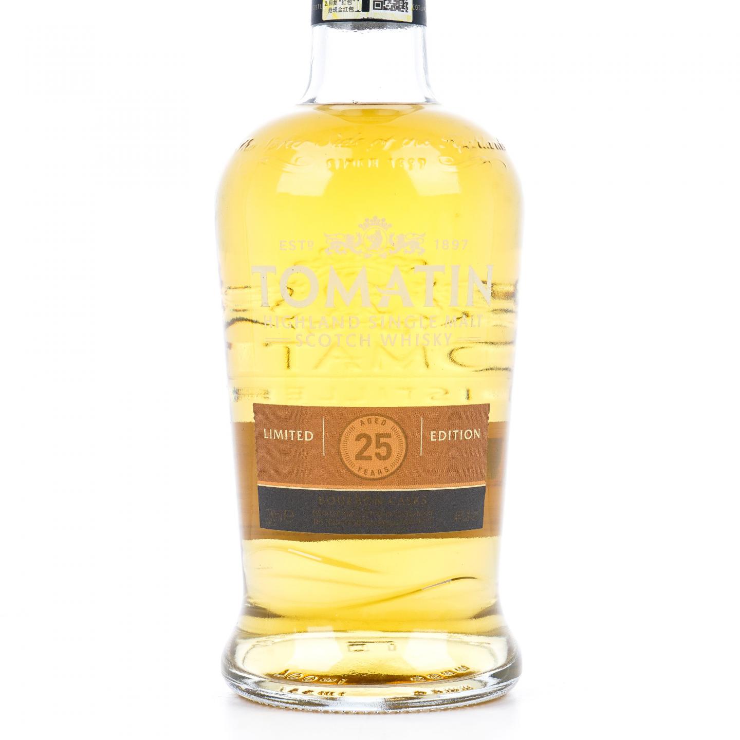 Tomatin 汤马丁 25年 2020 波本桶