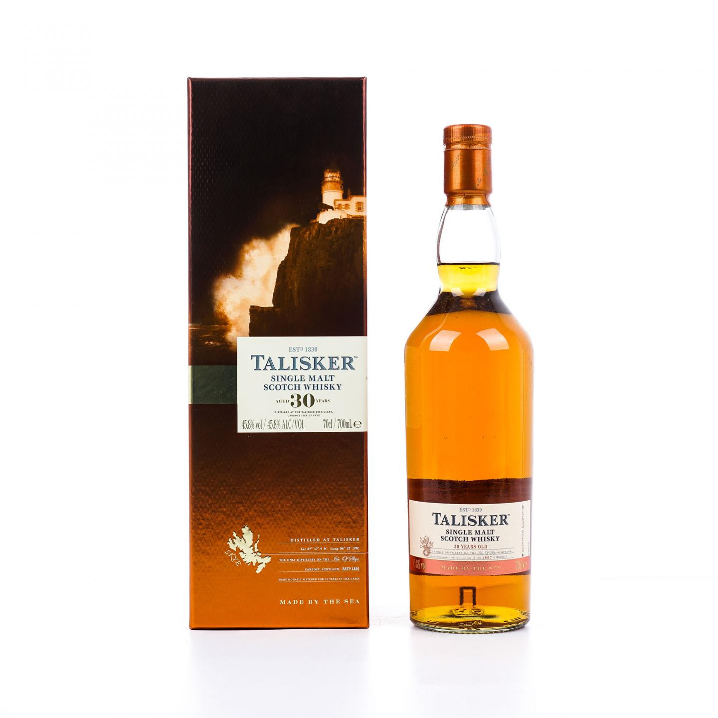 Talisker 泰斯卡 30年 2018 行货
