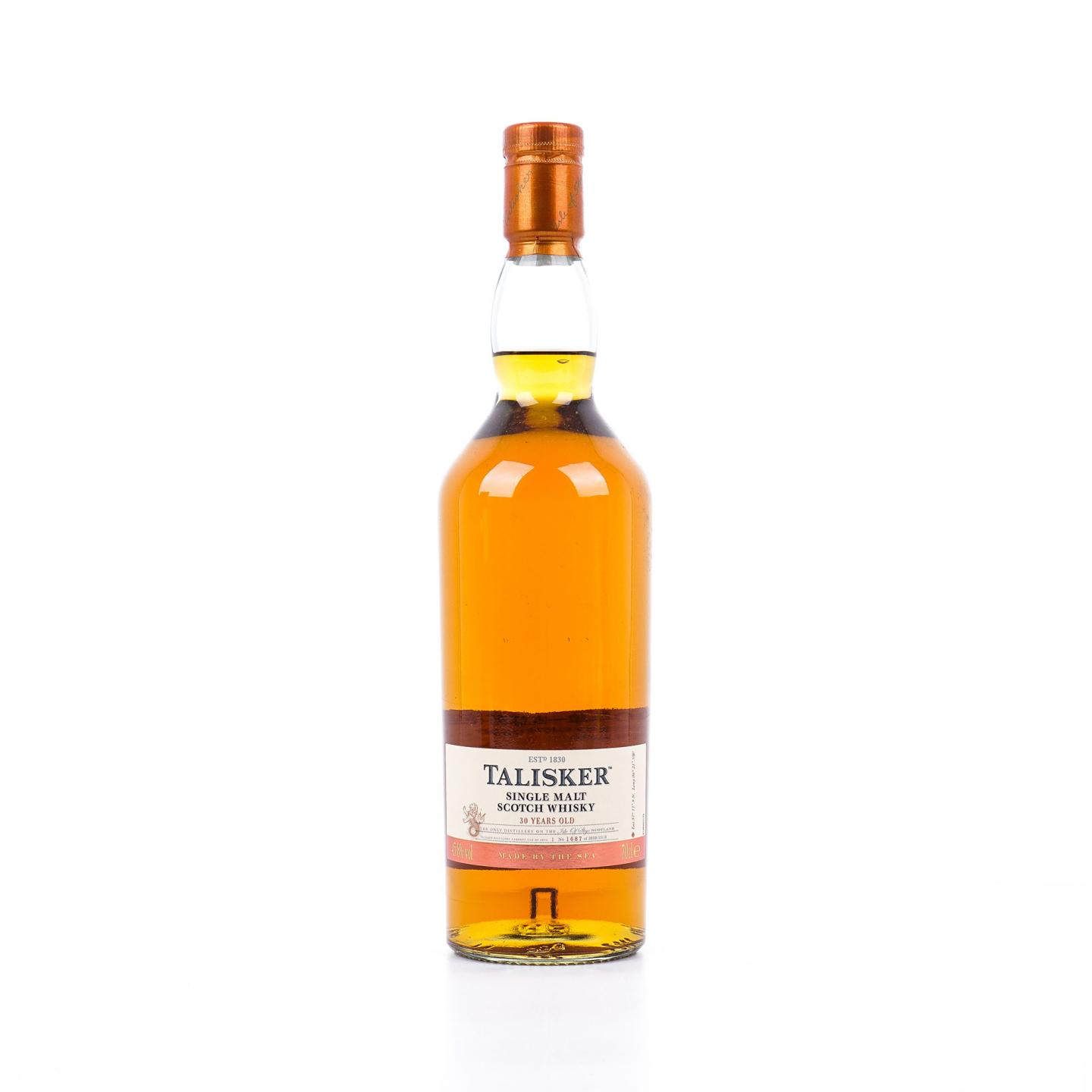 Talisker 泰斯卡 30年 2018 行货