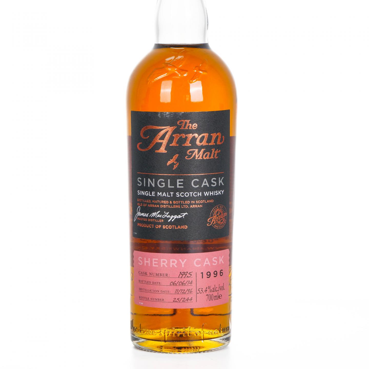 Arran 艾伦 1996-2014 雪莉单桶#1995