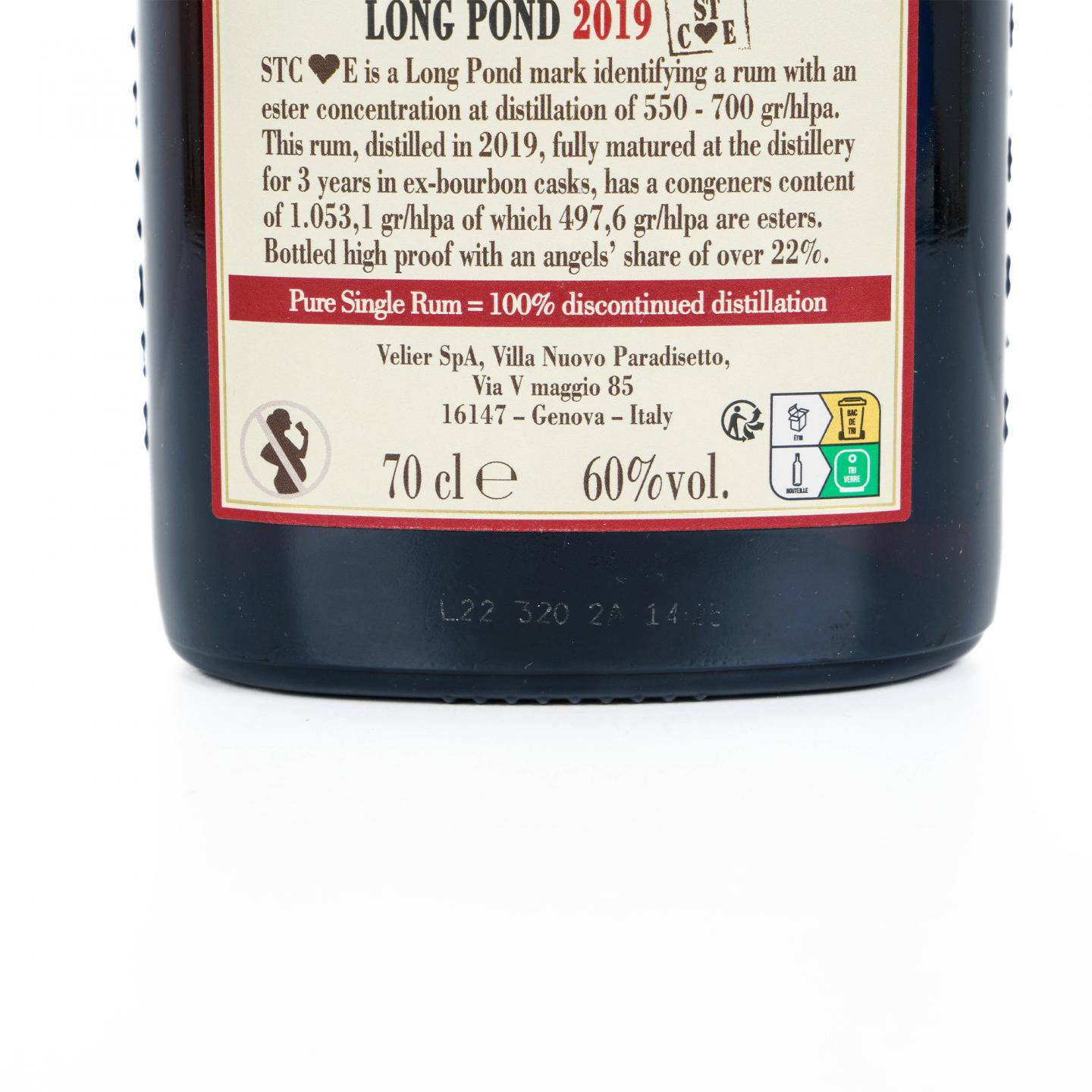 Long Pond 3年 2019-2022 Habitation Velier 牙买加朗姆酒