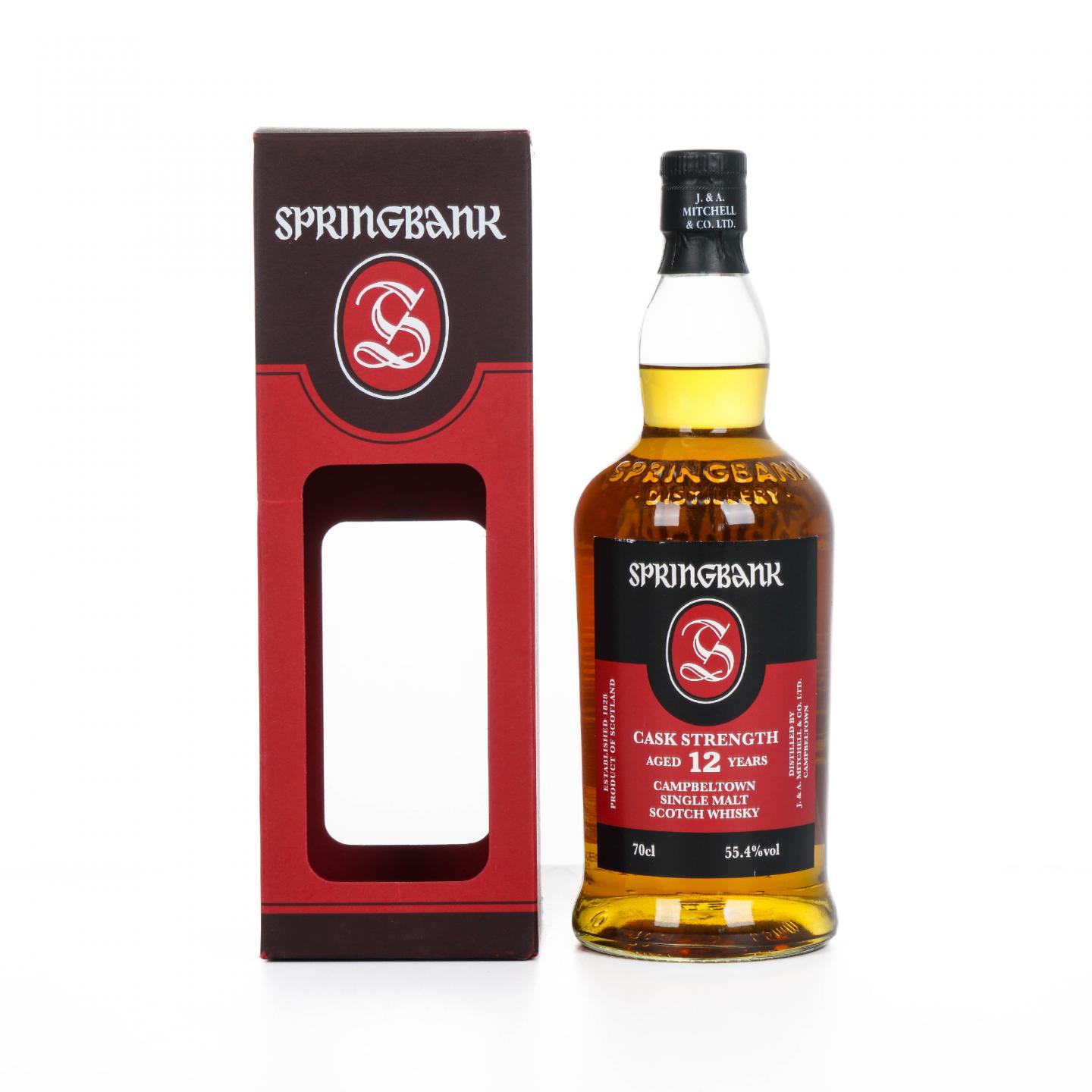 Springbank 云顶 12年 2021 桶强 55.4%