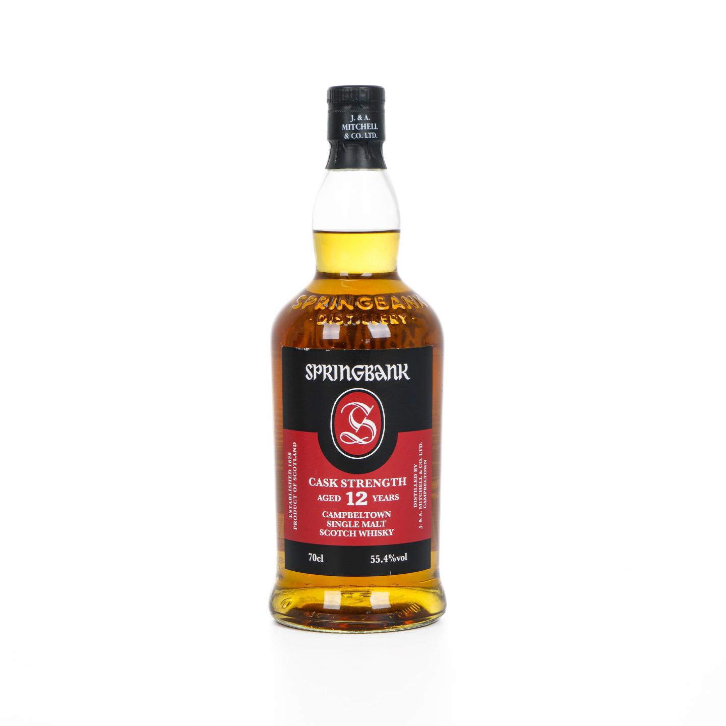Springbank 云顶 12年 2021 桶强 55.4%