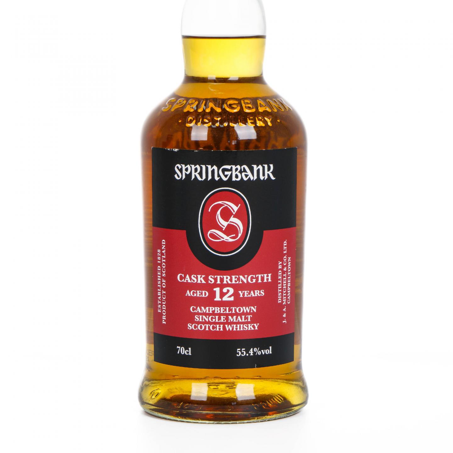 Springbank 云顶 12年 2021 桶强 55.4%