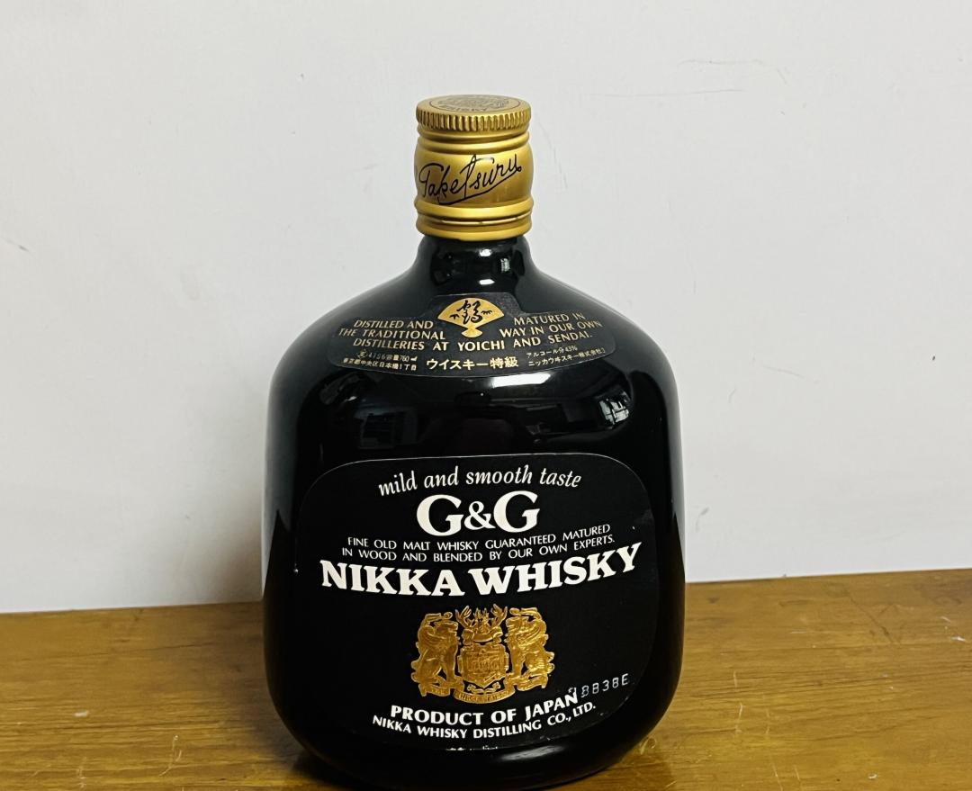 60-70年代 Nikka 鹤字标初版G&G特级威士忌