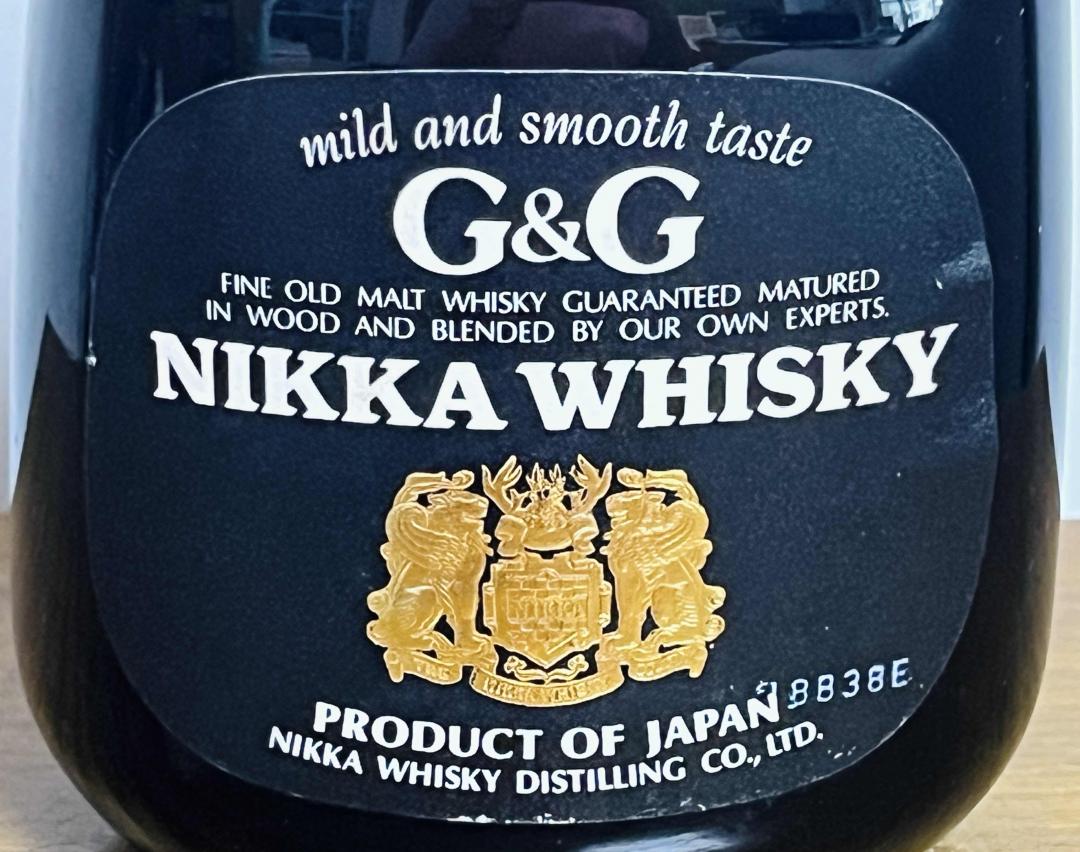 60-70年代 Nikka 鹤字标初版G&G特级威士忌