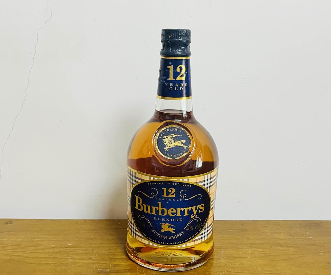 80年代 Burberry 12年经典雪莉桶威士忌 40% 700ml