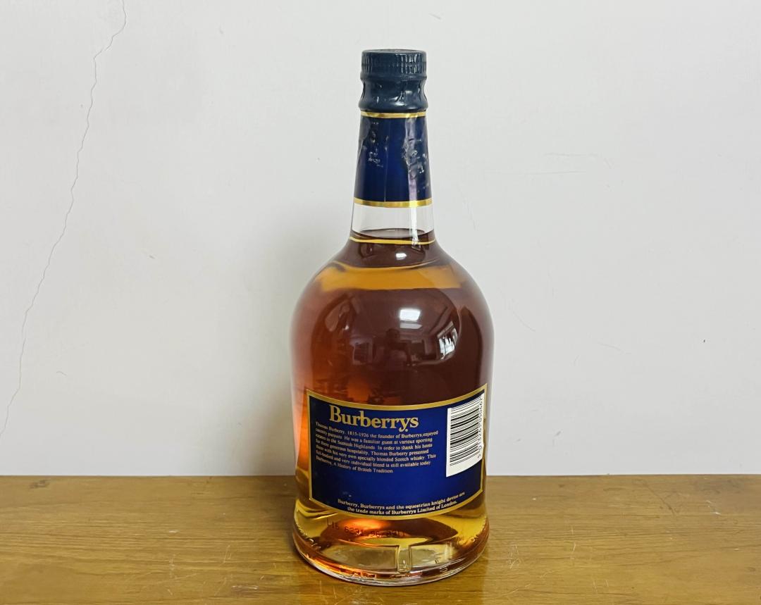 80年代 Burberry 12年经典雪莉桶威士忌 40% 700ml