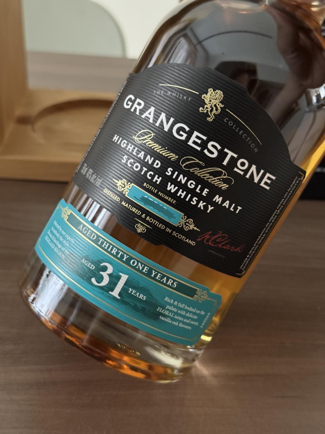 Grangestone 格兰歌颂 31年 限量750ml