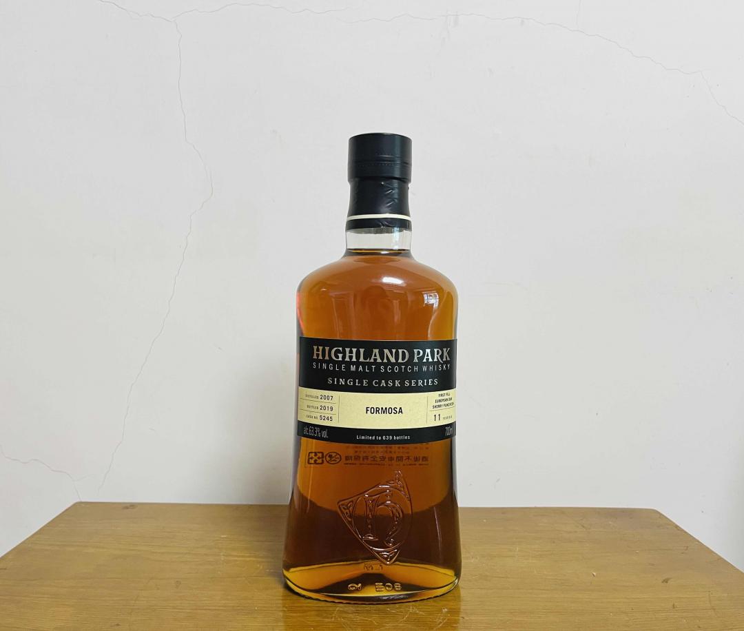 高原骑士2007-2019 11年初填欧洲雪莉桶单桶单一麦芽威士忌