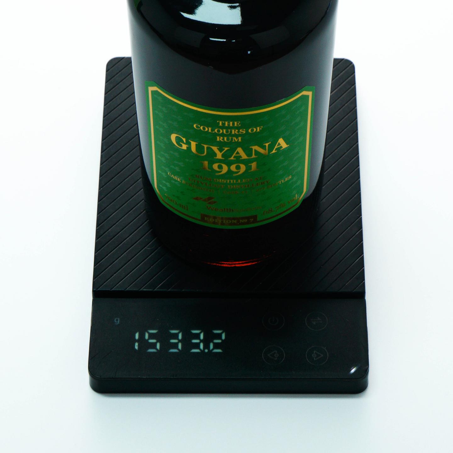 Guyana 30年 1991 Uitvlugt Edition No.7 朗姆酒 桶强