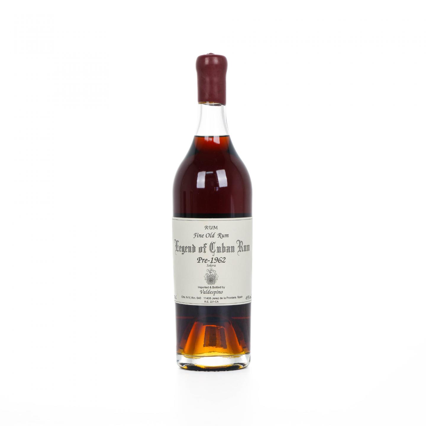 Valdespino Legend of Cuban Rum Pre-1962 朗姆酒
