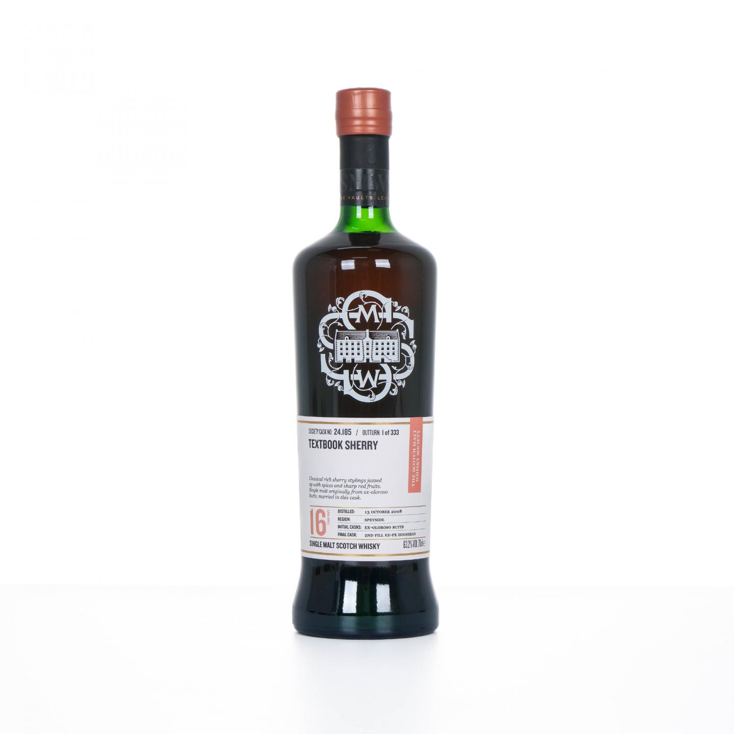SMWS 24.185 麦卡伦 16年 2008 雪莉桶 行货