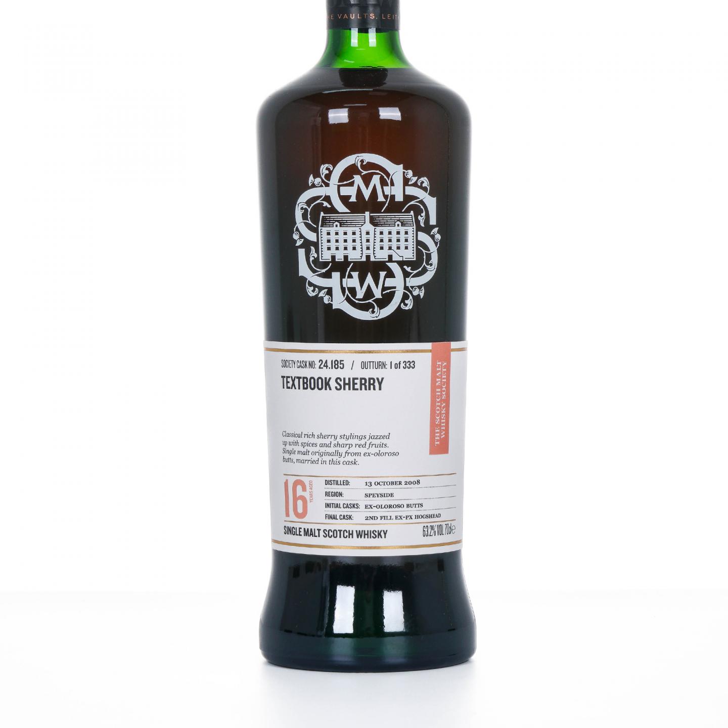SMWS 24.185 麦卡伦 16年 2008 雪莉桶 行货