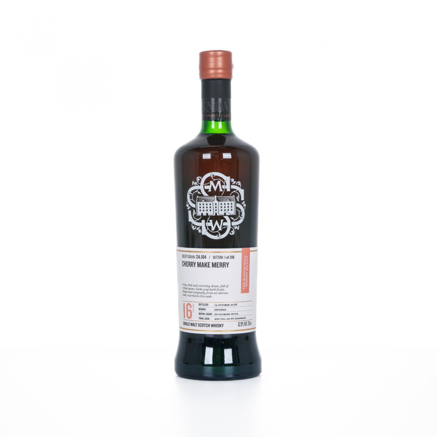 SMWS 24.184 麦卡伦 16年 2008 行货