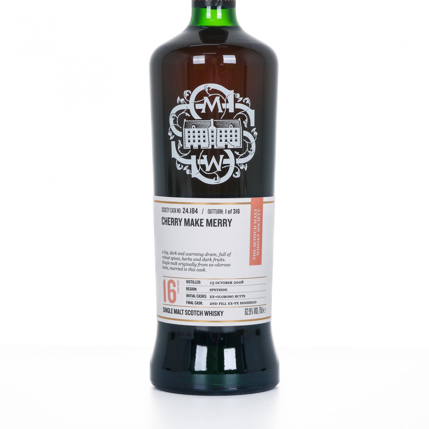 SMWS 24.184 麦卡伦 16年 2008 行货