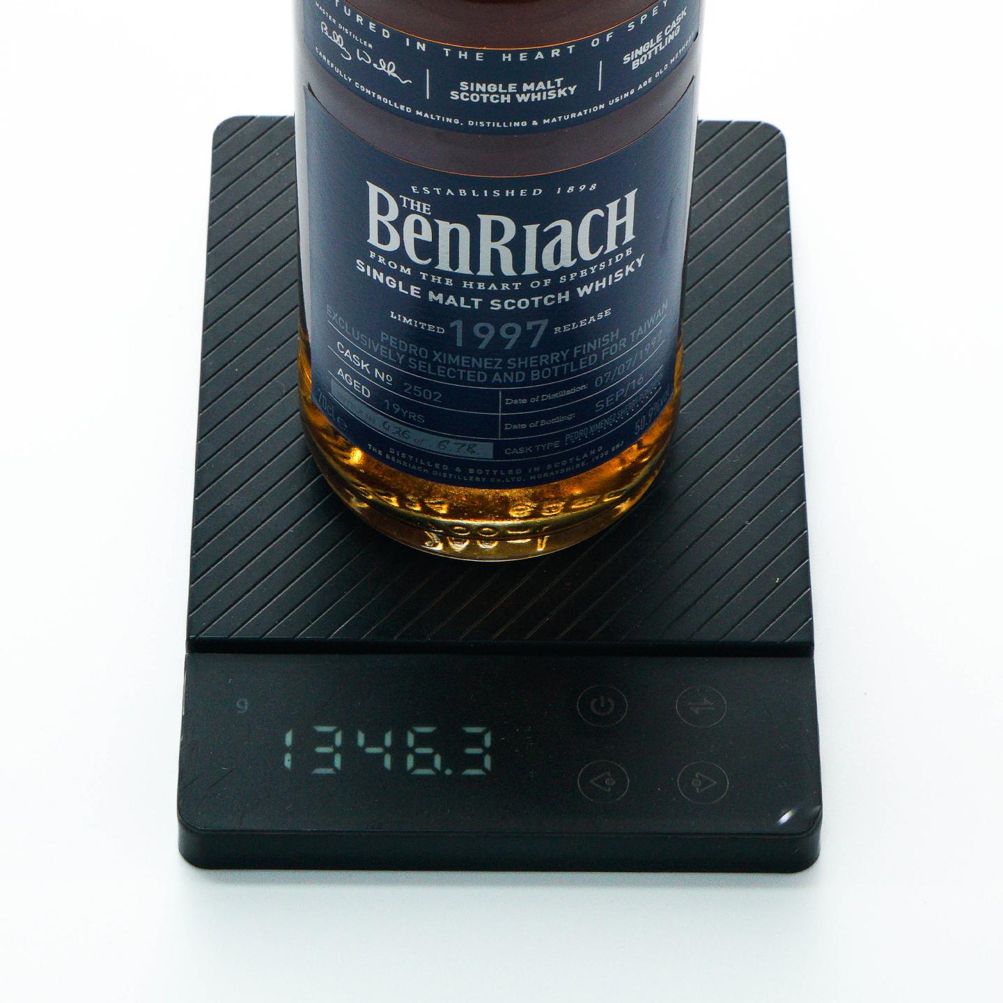 BenRiach 本利亚克 19年 1997-2016 单桶#2502