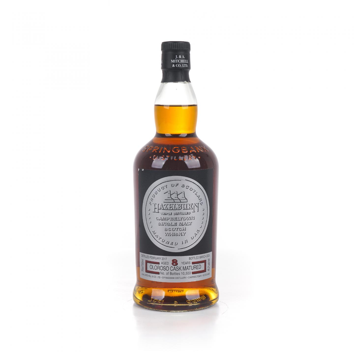 Hazelburn 哈索本 8年 2017-2025 雪莉桶