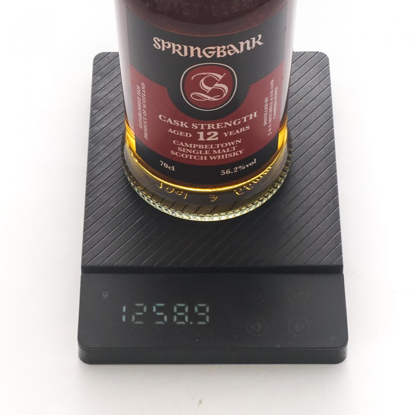 Springbank 云顶 12年 2024 桶强 56.2%Vol.